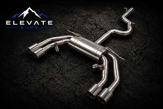 High-performance Valved Catback Exhaust for Audi S3 8V