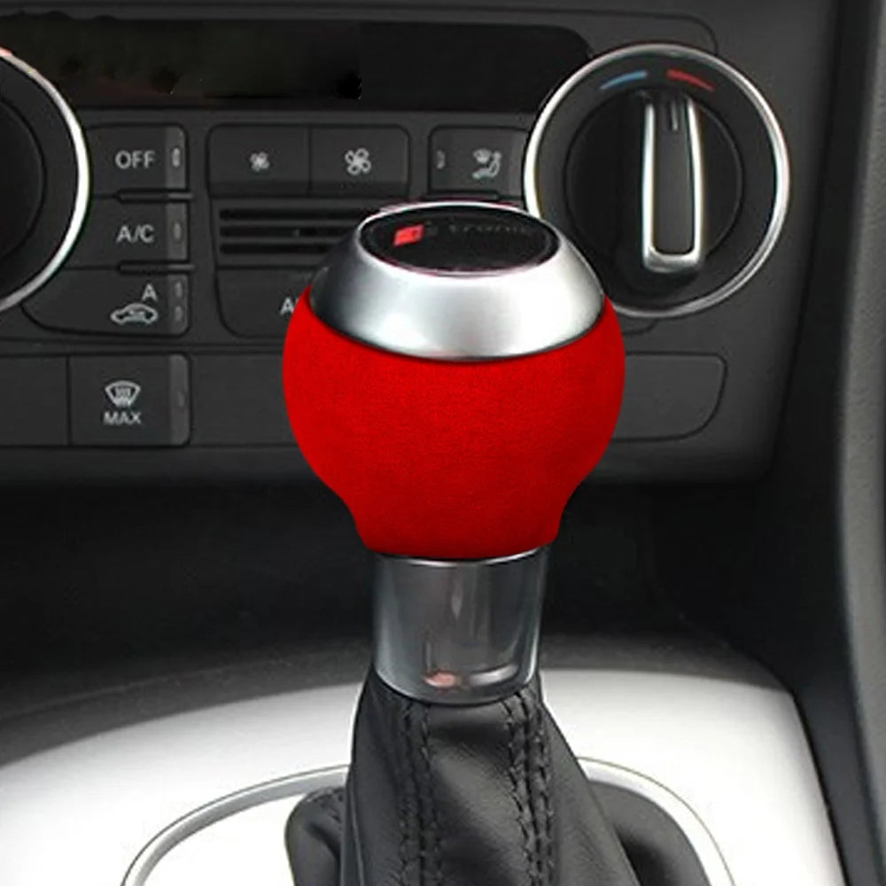 Suede Shift Knob Cover for Audi