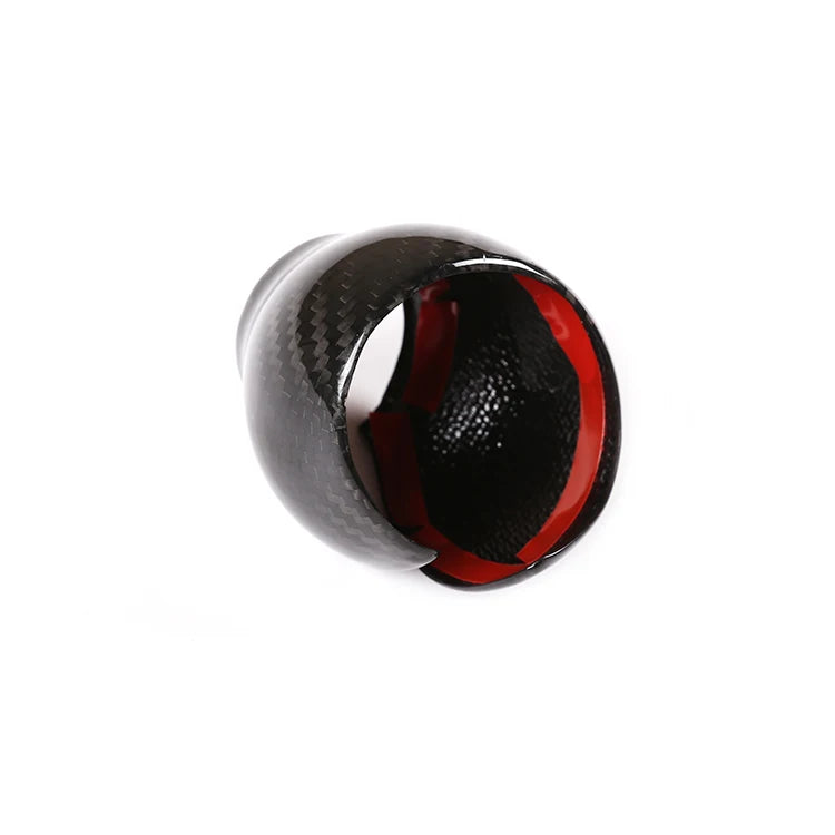 Carbon Fiber Gear Shift Knob Cover for Audi