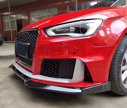 RS3 Style Gloss Black Honeycomb Grille for Audi A3/S3