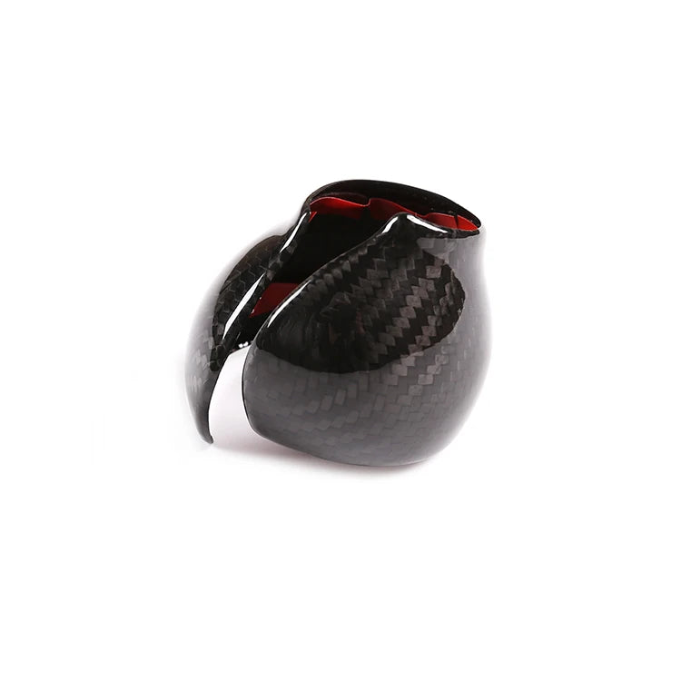 Carbon Fiber Gear Shift Knob Cover for Audi