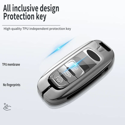 Car Key Cover Protector Case for Audi